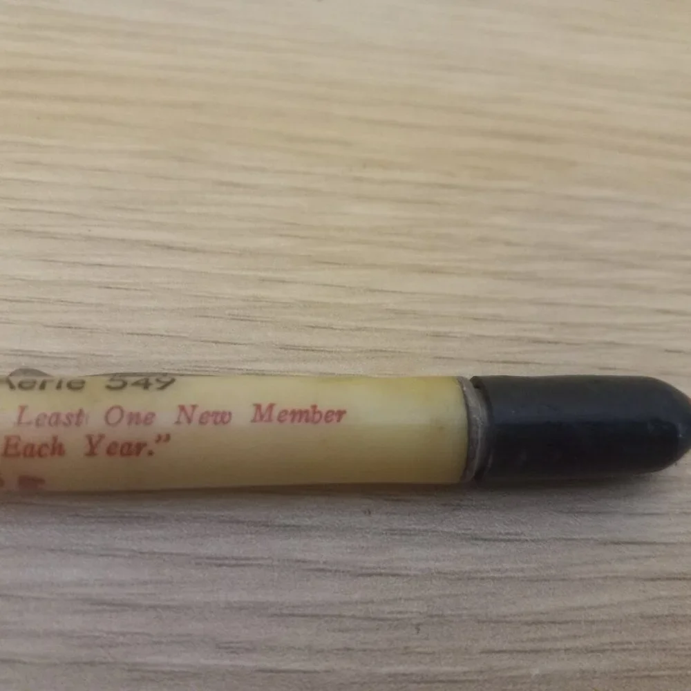 Vintage Advertising Pencil Mechanical FOE Eagles Aerie 549 Wabash Indiana